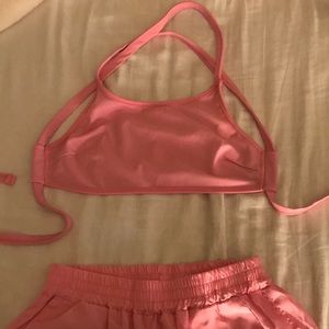 Two piece cargo pants set